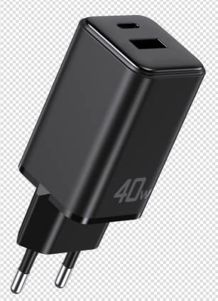 EU-plug charger, 40W