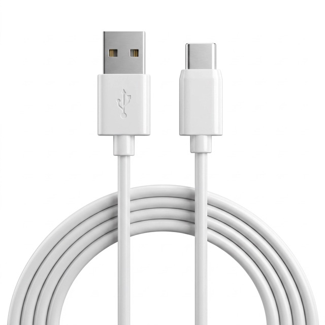 WS-002B — USB-A to Type-C, injection-molded PVC