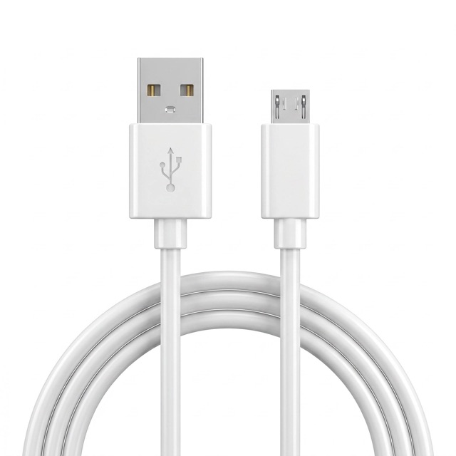WS-002C — USB-A to Micro-USB, injection-molded PVC
