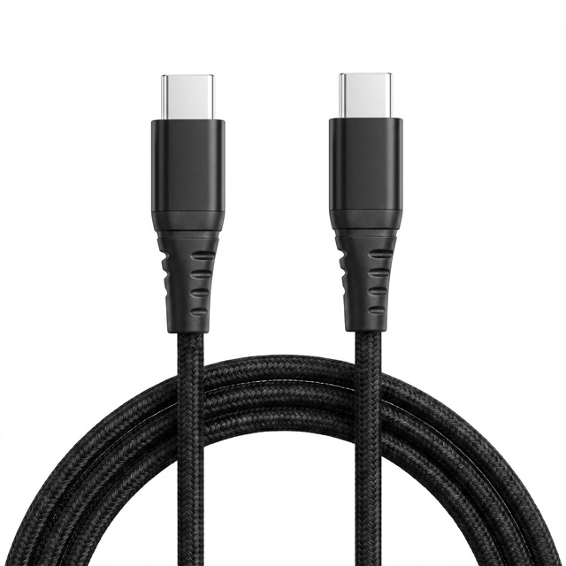 WS-003 — Type-C to Type-C, aluminum-shelled braided wire