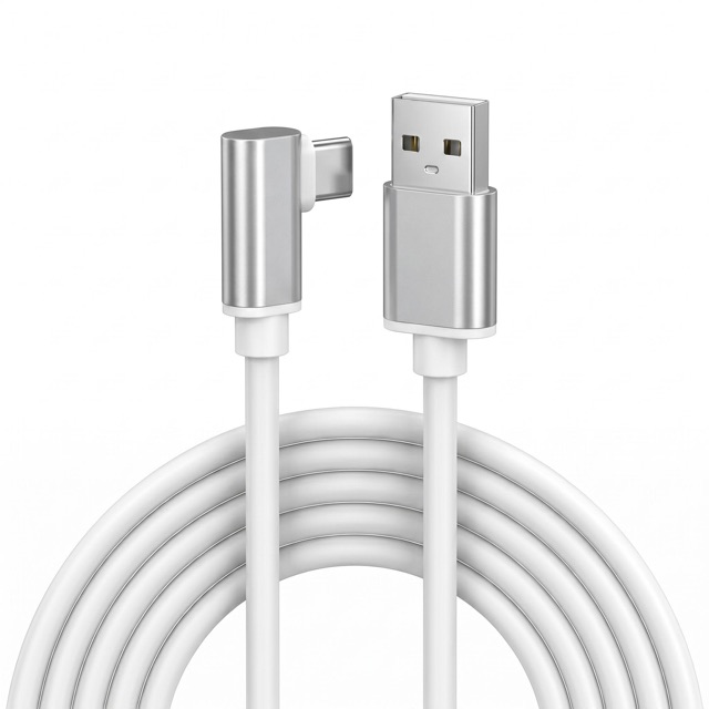 WS-006 — USB-A to Type-C, USB 3.0 adapter with flex cable (VR use case)
