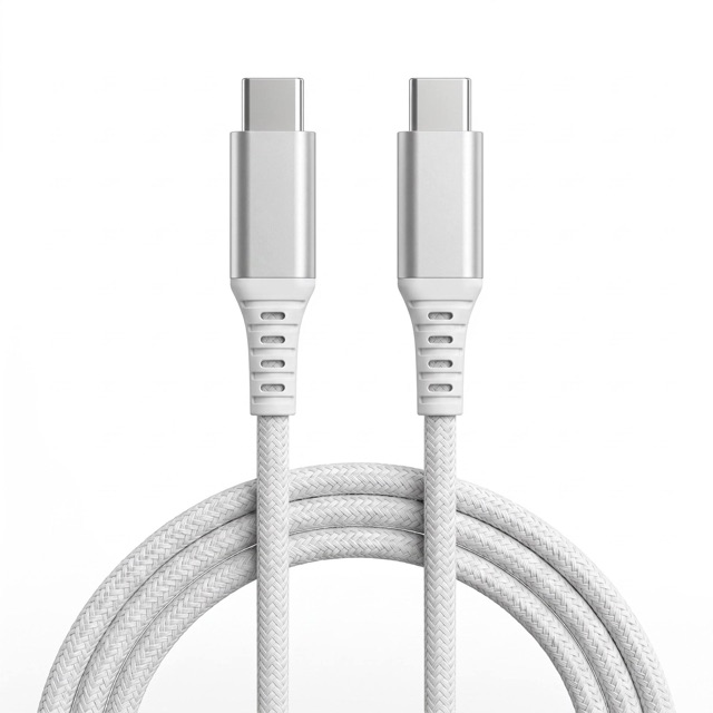 WS-009 — Type-C to Type-C, aluminum-shelled braided wire