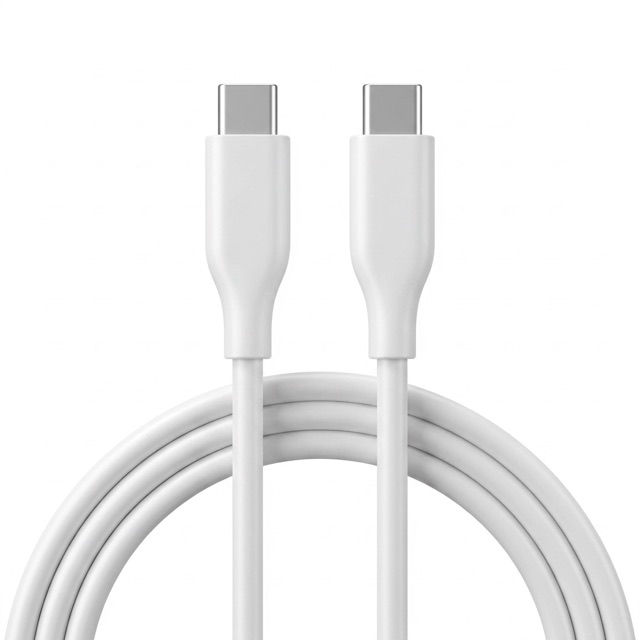 WS-012 — Type-C to Type-C, liquid silicone cable